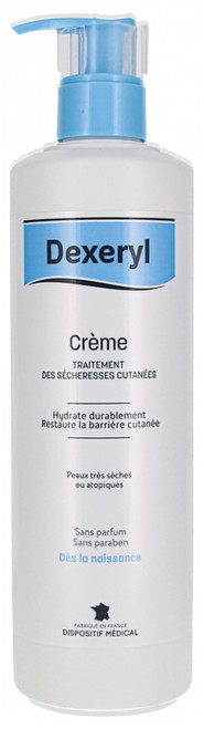 Pierre Fabre Health Care Dexeryl Crème Traitement des Sécheresses Cutanées 500 g