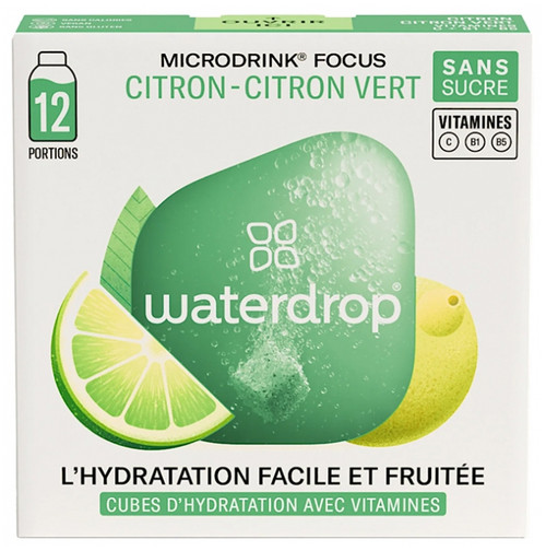 Waterdrop Microdrink 12 Portions - Taste: Lemon - Green Lemon