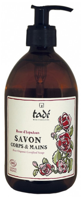 Tadé Rose D'Ispahan Organic Hand & Body Soap 500 ml Tadé Rose D'Ispahan Organic Hand & Body Soap 500 ml