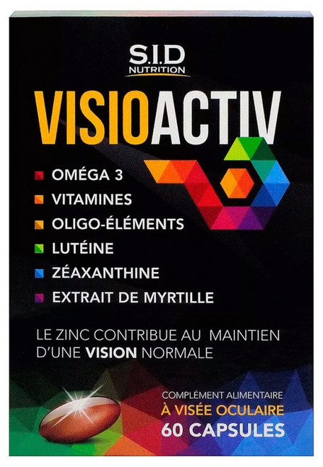 S.I.D Nutrition VisioActiv 60 Capsules S.I.D Nutrition VisioActiv 60 Capsules