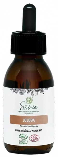 Salvia Nutrition Jojoba Organic Virgin Plant Oil 100 ml Salvia Nutrition Jojoba Organic Virgin Plant Oil 100 ml