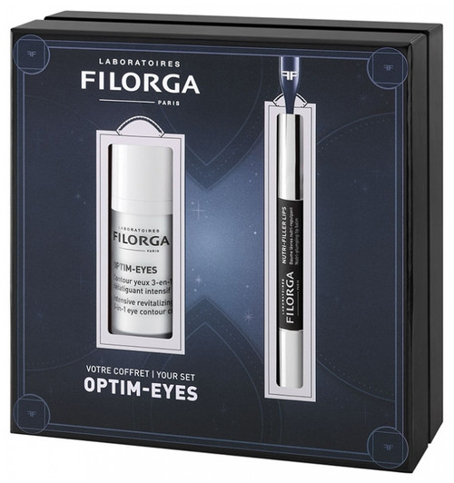 Filorga OPTIM-EYES Contour des Yeux 3en1 15 ml + NUTRI-FILLER Lips 4 g Offert Filorga OPTIM-EYES Contour des Yeux 3en1 15 ml + NUTRI-FILLER Lips 4 g Offert