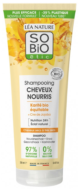 Léa Nature SO BIO étic Organic Shea Butter Nourishing Hair Shampoo 250 ml