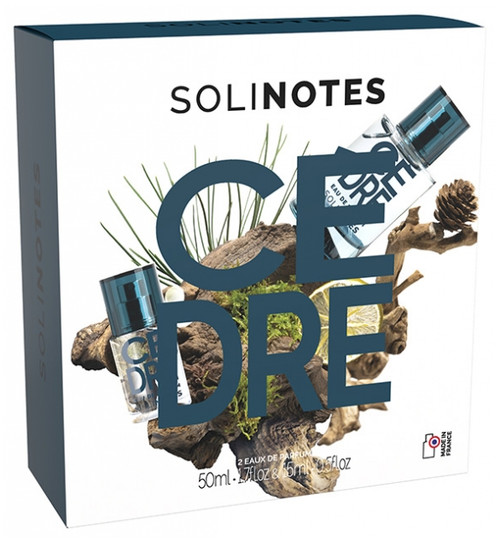 Solinotes Cèdre Eau de Parfum 50 ml + Free 15 ml Spray