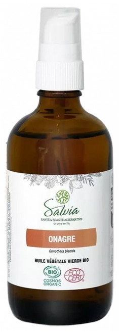 Salvia Nutrition Organic Evening Primrose Virgin Plant Oil 100 ml