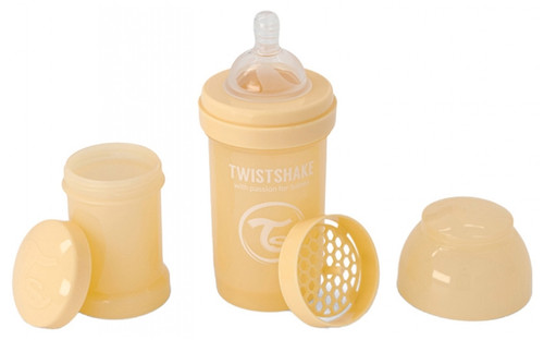 Twistshake Anti-Colic Bottle Limited Edition S 180 ml 0 Months and + - Colour: Caramel Twistshake Anti-Colic Bottle Limited Edition S 180 ml 0 Months and + - Colour: Caramel