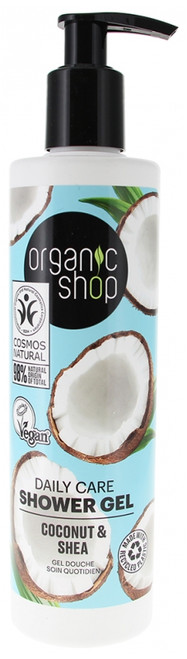 Organic Shop Coconut and Shea Butter Daily Care Shower Gel 280 ml Organic Shop Coconut and Shea Butter Daily Care Shower Gel 280 ml