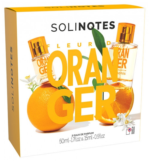 Solinotes Fleur D'Oranger Eau de Parfum 50 ml + Free 15 ml Spray