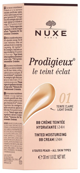 Nuxe Prodigieux BB Crème Teintée Hydratante 30 ml - Colour: 01 Light shade