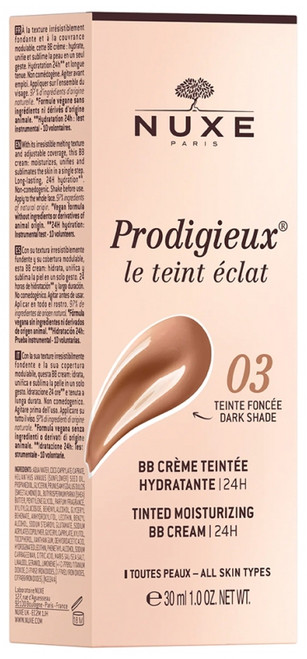Nuxe Prodigieux BB Crème Teintée Hydratante 30 ml - Colour: 03 Dark shade