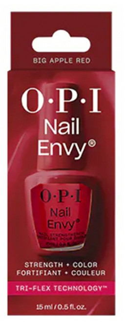 OPI Nail Envy Soin Fortifiant Coloré Pour Ongles 15ml - Colour: Big Apple Red OPI Nail Envy Soin Fortifiant Coloré Pour Ongles 15ml - Colour: Big Apple Red