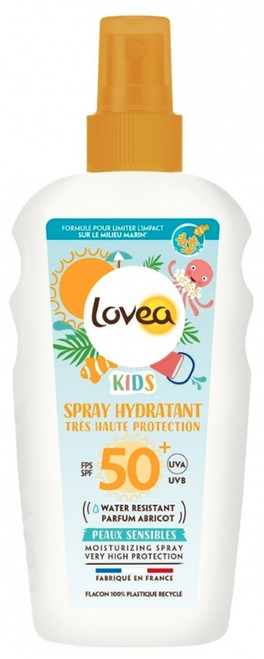 Lovea Kids Monoï de Tahiti Moisturizing Spray Very High Protection SPF50+ 150 ml Lovea Kids Monoï de Tahiti Moisturizing Spray Very High Protection SPF50+ 150 ml