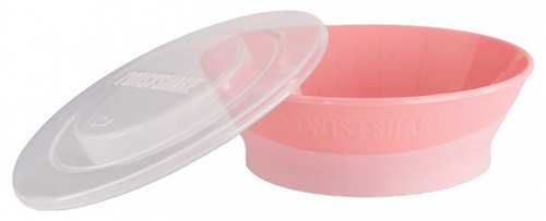 Twistshake Bowl & Lid 6 Months and up - Colour: Pastel Pink Twistshake Bowl & Lid 6 Months and up - Colour: Pastel Pink
