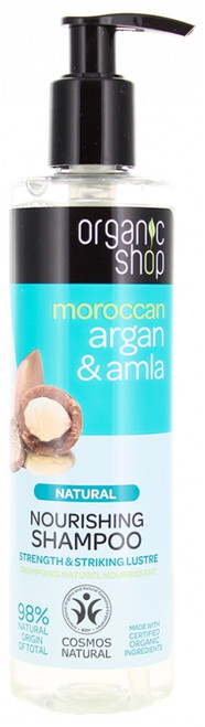 Organic Shop Nourishing Natural Argan Shampoo 280 ml Organic Shop Nourishing Natural Argan Shampoo 280 ml