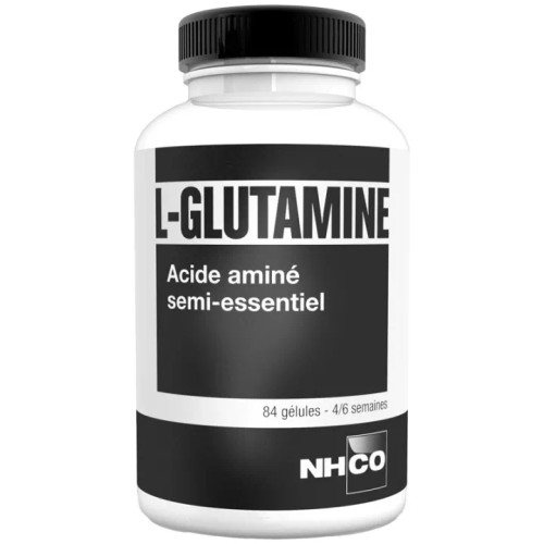 NHCO L-Glutamine Semi-Essential Amino Acid 84 Capsules