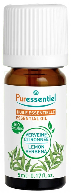 Puressentiel Lemon Verbena Essential Oil (Lippia Citriodora) 5 ml