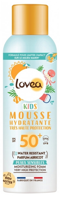 Lovea Kids Moisturizing Mousse Very High Protection SPF50+ 150 ml