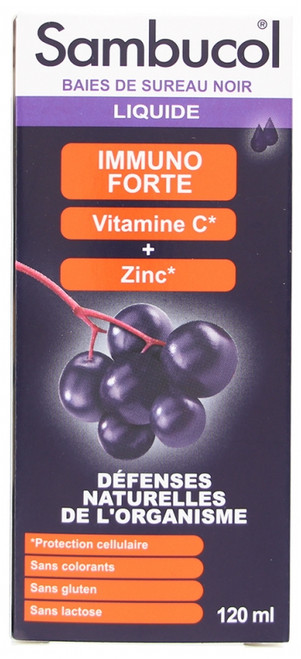 Sambucol Immuno Forte Natural Body Defenses 120 ml