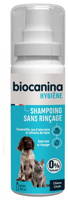 Biocanina Hygiene No-Rinse Shampoo for Dogs and Cats 100 ml Biocanina Hygiene No-Rinse Shampoo for Dogs and Cats 100 ml
