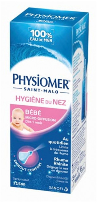 Physiomer Baby Nose Hygiene MicroDiffusion 115ml