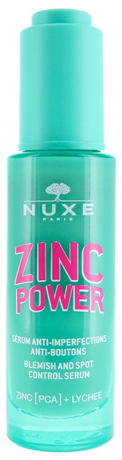 Nuxe Zinc Power Sérum Anti-Imperfections Anti-Boutons 30 ml Nuxe Zinc Power Sérum Anti-Imperfections Anti-Boutons 30 ml