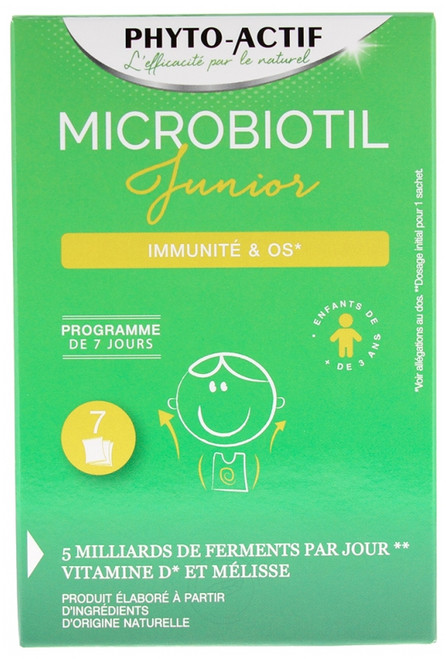 Phyto-Actif Microbiotil Junior 7 Sachets of 2 g