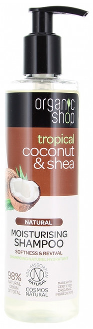 Organic Shop Coconut and Shea Moisturizing Natural Shampoo 280 ml Organic Shop Coconut and Shea Moisturizing Natural Shampoo 280 ml