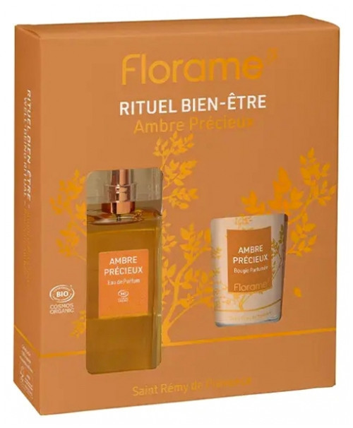 Florame Precious Amber Wellness Ritual Set