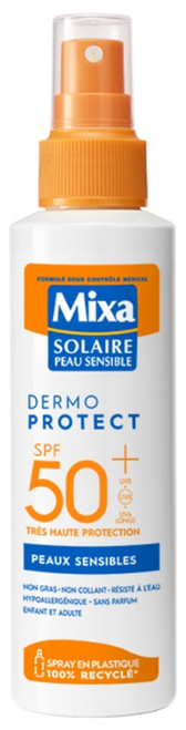 Mixa Dermo Protect Sun Spray Sensitive Skin SPF50+ 150 ml