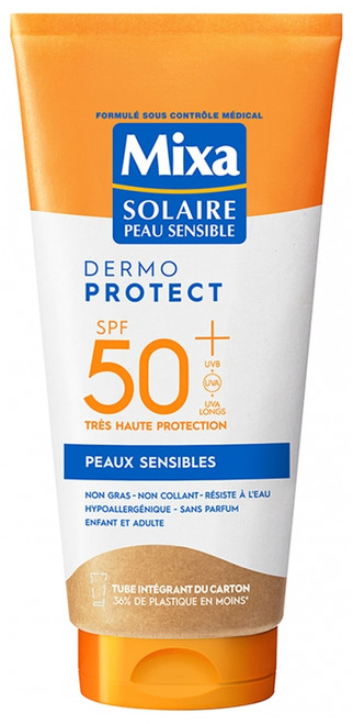 Mixa Dermo Protect Sun Milk for Sensitive Skin SPF50+ 175 ml