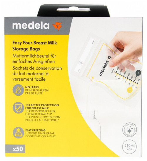 Medela 50 Easy Pour Breastmilk Storage Bags Medela 50 Easy Pour Breastmilk Storage Bags