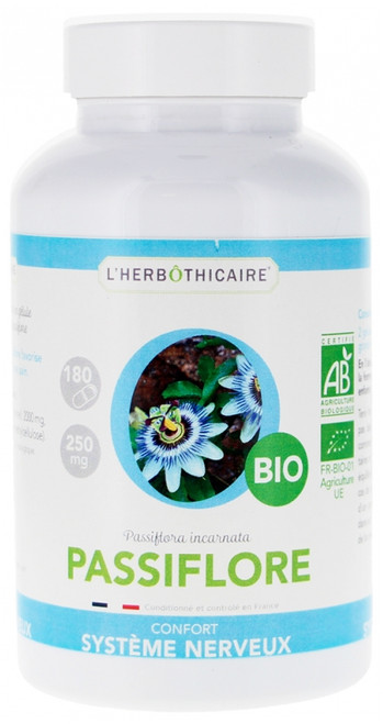 L'Herbôthicaire Passiflore Bio 180 Capsules
