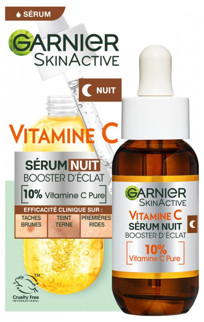 Garnier SkinActive Vitamin C Night Serum Radiance Booster 30 ml