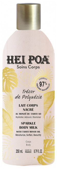 Hei Poa Trésor de Polynésie Monoï Pearly Body Lotion 250 ml