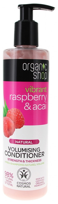 Organic Shop Natural Volume Raspberry and Acai Conditioner 280 ml Organic Shop Natural Volume Raspberry and Acai Conditioner 280 ml