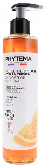 Phytema Organic Body & Hair Shower Oil 250 ml