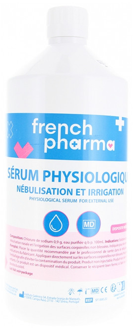 French Pharma Physiological Serum 1 L