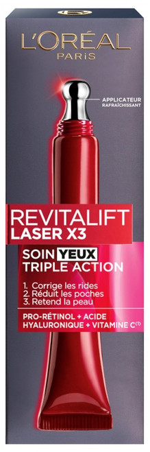 L'Oréal Paris Revitalift Laser x3 Triple Action Eye Care 15 ml