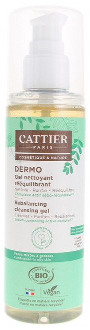 Cattier Dermo Organic Rebalancing Cleansing Gel 200 ml