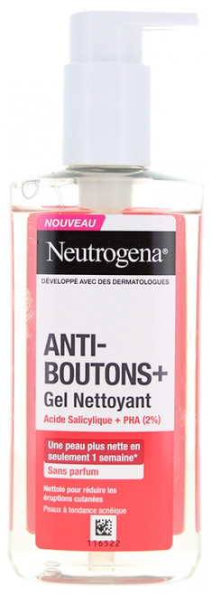 Neutrogena Anti-Spots + Unscented Cleansing Gel 200 ml