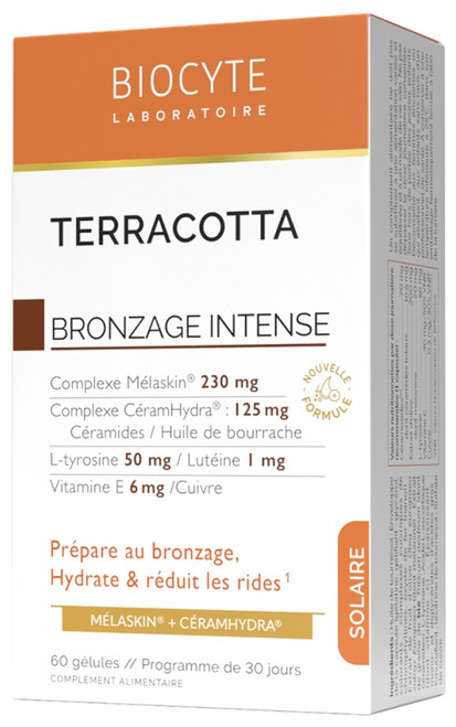 Biocyte Terracotta Intense Tanning 60 Capsules Biocyte Terracotta Intense Tanning 60 Capsules