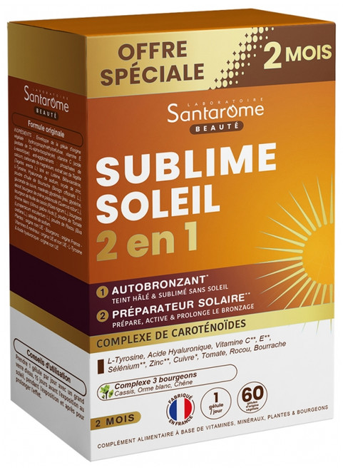Santarome Sublime Soleil 2in1 60 Capsules