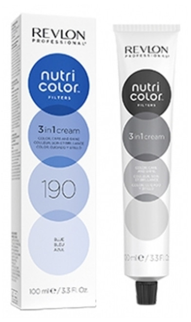 Revlon ProfessionalRevlon NutriColor Filter Blue 190 Revlon 100ml Revlon ProfessionalRevlon NutriColor Filter Blue 190 Revlon 100ml