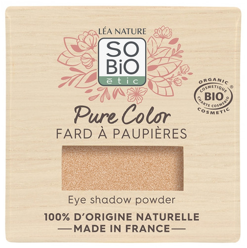 Léa Nature SO BIO étic Pure Color Organic Eye Shadow 3 g - Colour: 01: Light Beige