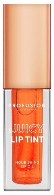 Profusion Cosmetics Juicy Lip Tint Nourishing Lip Oil 4.5 ml - Colour: Curious Coral