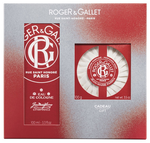 Roger & Gallet Jean-Marie Farina Eau de Cologne 100 ml + Free 100 g Perfumed Soap