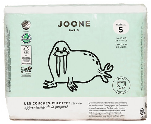 Joone Diapers Size 5 (10-18 kg) 28 Units - Colour: Malo Bleu