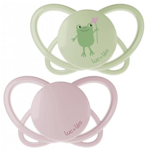 Luc et Léa Physio 2 Soothers Physiologiques 18 Mois et + - Model: Frog