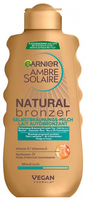 Garnier Ambre Solaire Natural Bronzer Self-Tanning Milk 175 ml