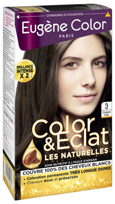 Eugène Color Color & Eclat - Les Naturelles Very Long Lasting Permanent Color - Hair Colour: 3 Light Chestnut Eugène Color Color & Eclat - Les Naturelles Very Long Lasting Permanent Color - Hair Colour: 3 Light Chestnut